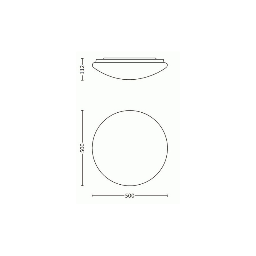 Philips - Iluminação de teto LED LED/36W/230V