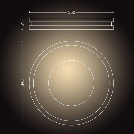 Philips - Iluminação LED com regulação Hue BEING LED/27W/230V + CR
