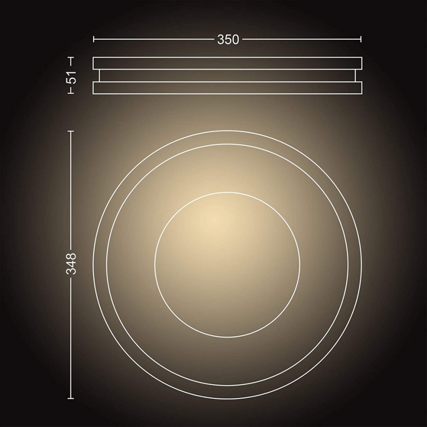 Philips - Iluminação LED com regulação Hue BEING LED/27W/230V + CR
