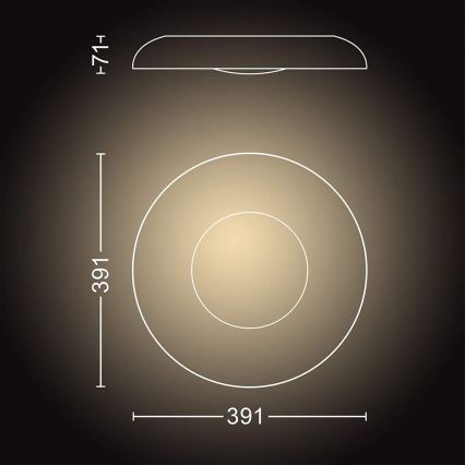 Philips - Iluminação LED com regulação Hue STILL LED/27W/230V + CR