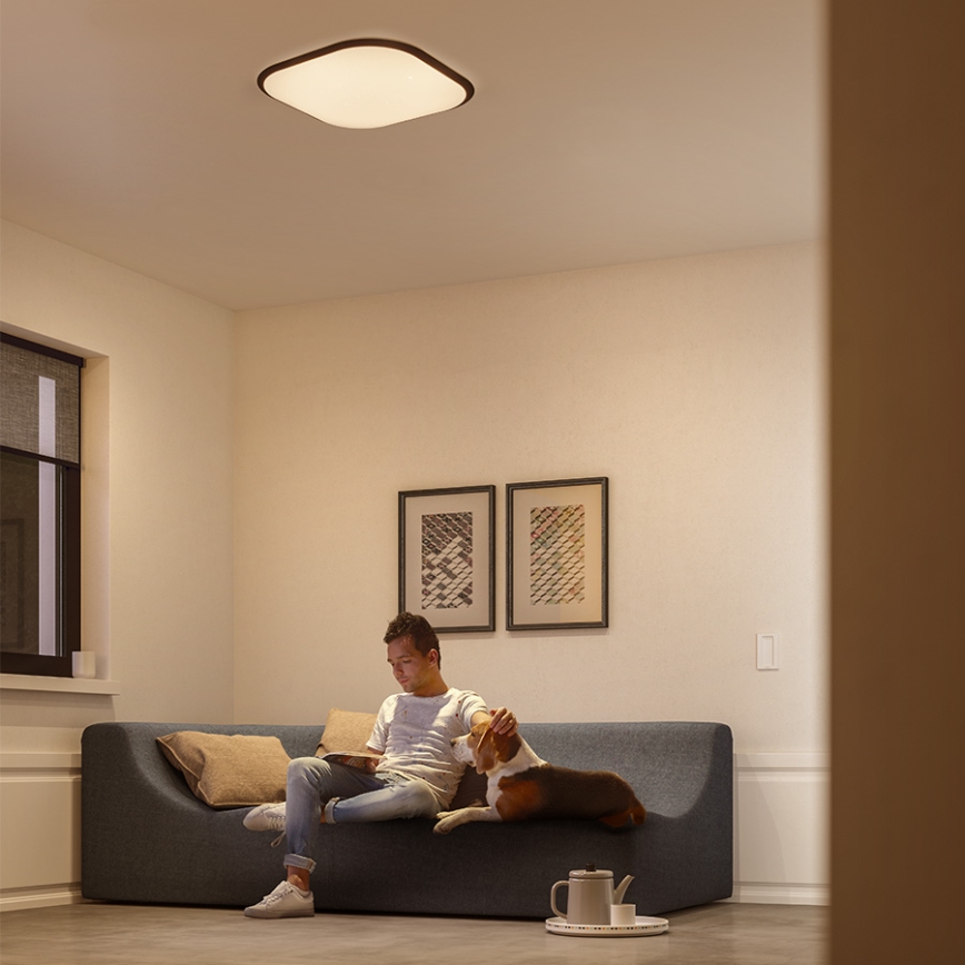 Philips - Iluminação de teto LED com regulação LED/18W/230V