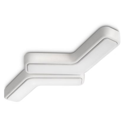 Philips 33100/31/16 - Luz de parede MYLIVING PLAYFUL 2x2G7/11W branco