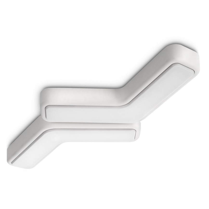 Philips 33100/31/16 - Luz de parede MYLIVING PLAYFUL 2x2G7/11W branco