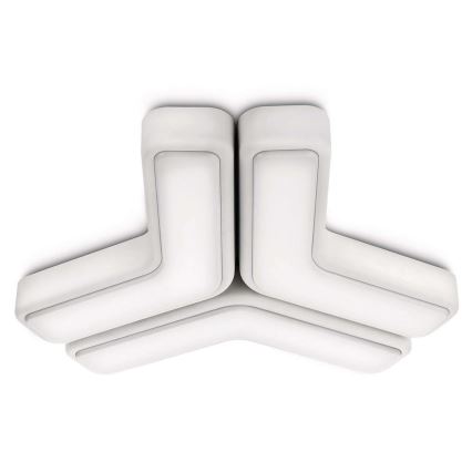 Philips 33100/31/16 - Luz de parede MYLIVING PLAYFUL 2x2G7/11W branco