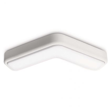 Philips 33100/31/16 - Luz de parede MYLIVING PLAYFUL 2x2G7/11W branco