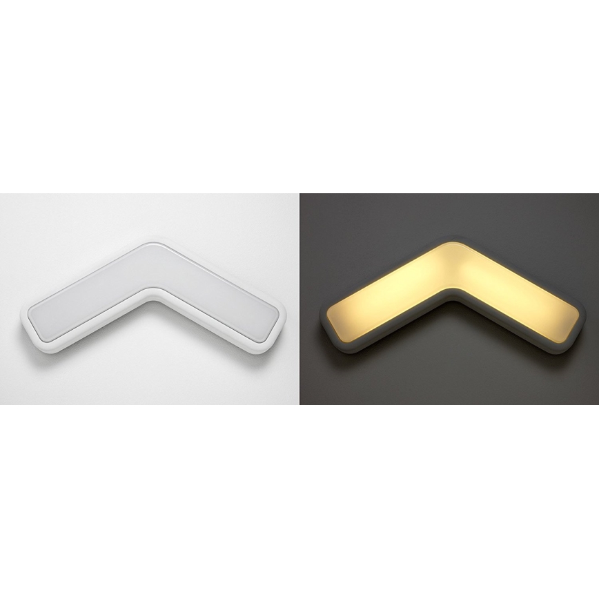 Philips 33100/31/16 - Luz de parede MYLIVING PLAYFUL 2x2G7/11W branco