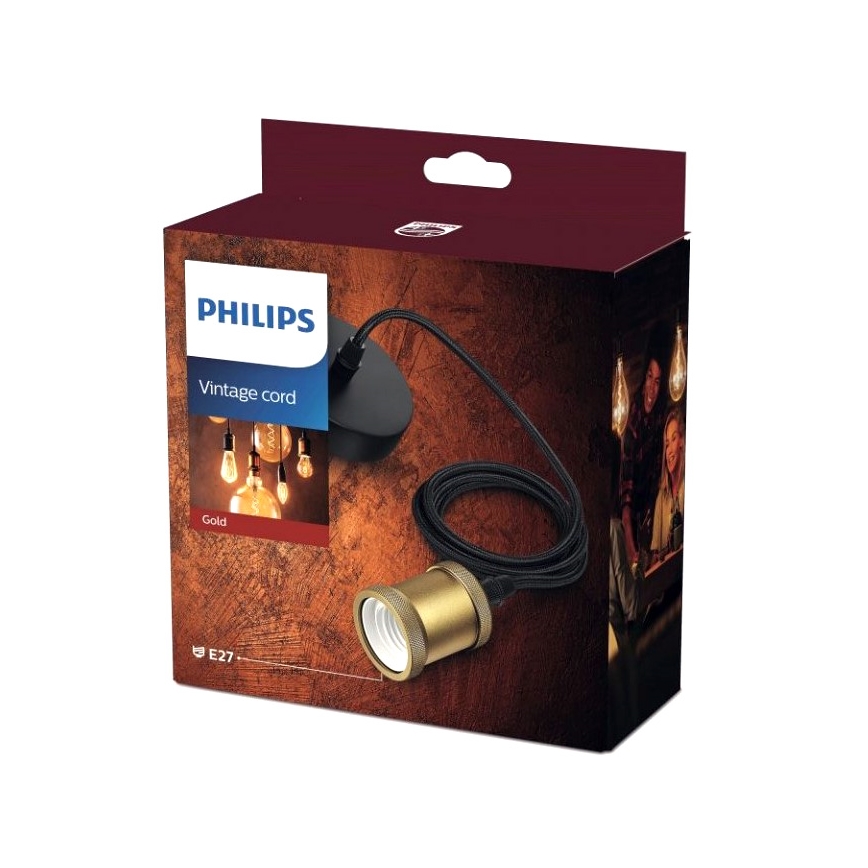 Philips - Cabo de carregamento 1xE27/40W/230V