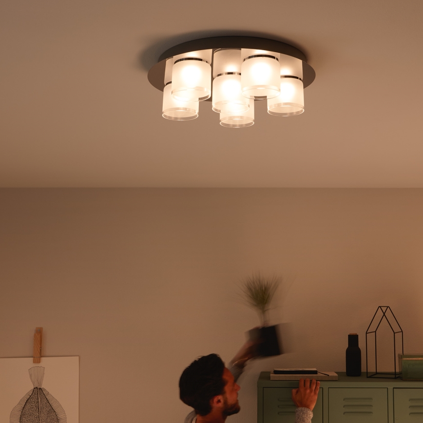 Philips 36446/11/P1 - Iluminação de teto LED com regulação INSTYLE BYZANTIN 6xLED/5W/230V