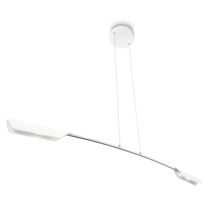 Philips 37950/31/16 - Candelabro suspenso LED com regulação LEDINO BIS 2xLED/7,5W