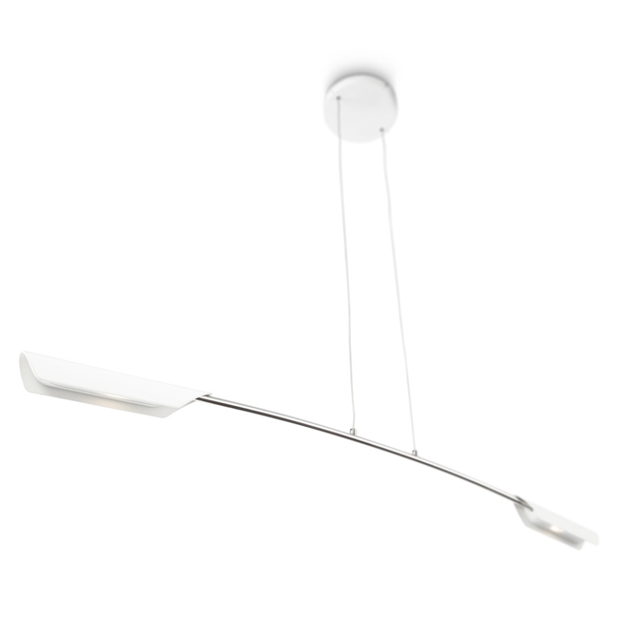 Philips 37950/31/16 - Candelabro suspenso LED com regulação LEDINO BIS 2xLED/7,5W