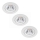 Philips - 3x Luz de escurecimento LED LED/5W/230V 2700K