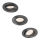 Philips - 3x Luz embutida 1xGU10/5,5W/230V