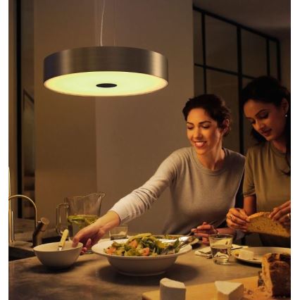 Philips - Candelabro suspenso LED com regulação Hue FAIR LED/33,5W/230V + CR