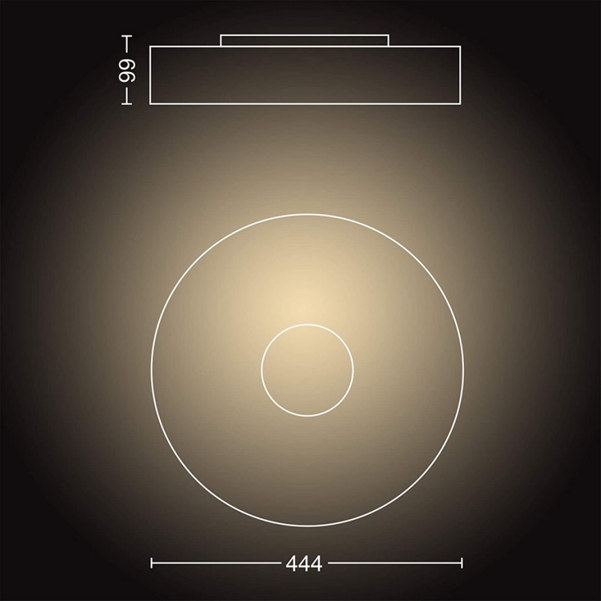Philips - Luminária LED Regulável Hue FAIR LED/33,5W/230V + controlo remoto