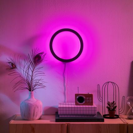 Philips - LED RGBW Iluminação de parede com regulação Hue SANA White e Color Ambiance LED/20W/230V