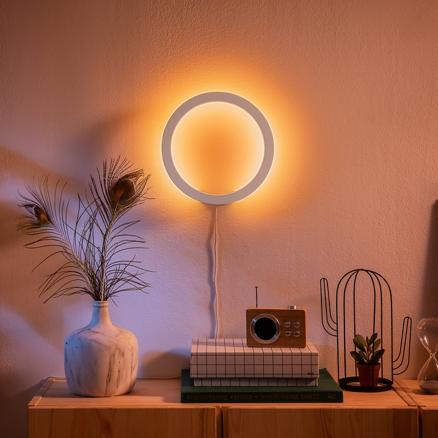 Philips - LED RGBW Iluminação de parede com regulação Hue SANA White e Color Ambiance LED/20W/230V
