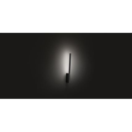 Philips - LED RGBW Iluminação de parede com regulação Hue LIANE White And Color Ambiance 1xLED/12W/230V
