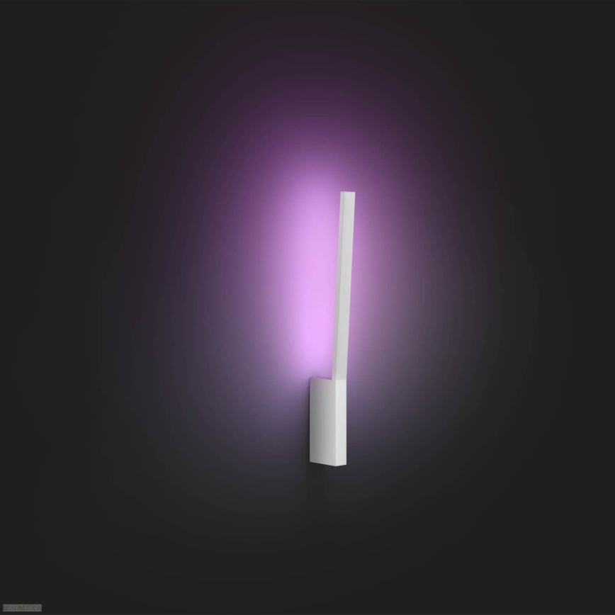 Philips - LED RGBW Iluminação de parede com regulação Hue LIANE White And Color Ambiance 1xLED/12W/230V