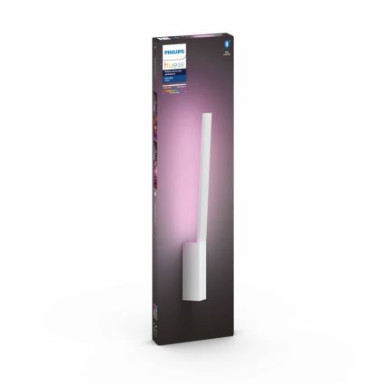 Philips - LED RGBW Iluminação de parede com regulação Hue LIANE White And Color Ambiance 1xLED/12W/230V