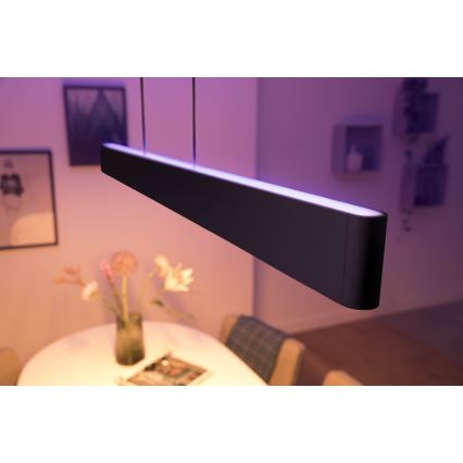 Philips -  LED RGBW Candelabro suspenso com regulação Hue ENSIS White And Color Ambiance 2xLED/39W/230V