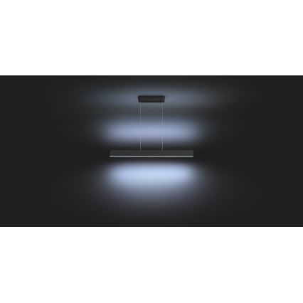 Philips -  LED RGBW Candelabro suspenso com regulação Hue ENSIS White And Color Ambiance 2xLED/39W/230V