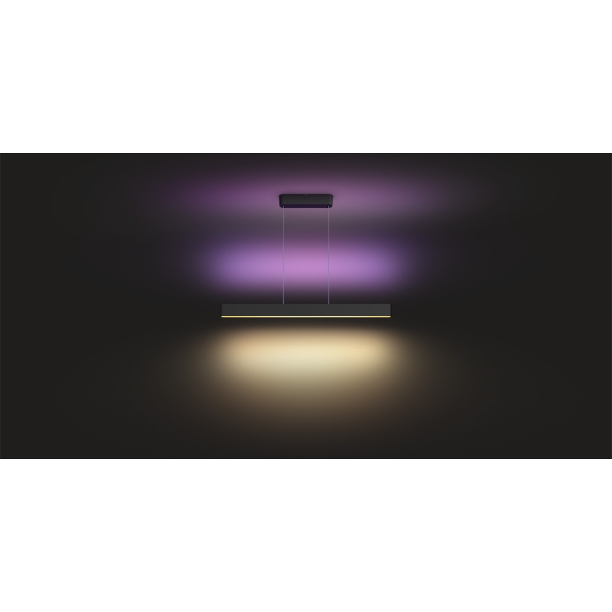 Philips -  LED RGBW Candelabro suspenso com regulação Hue ENSIS White And Color Ambiance 2xLED/39W/230V