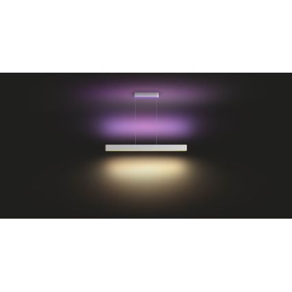 Philips - LED RGBW Candelabro suspenso com regulação Hue ENSIS White And Color Ambiance 2xLED/39W/230V