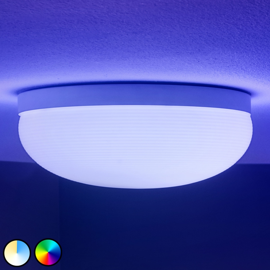Philips - Iluminação de teto RGBW com regulação Hue FLOURISH White And Color Ambiance LED/32W/230V