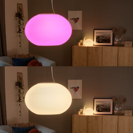 Philips - LED RGBW Candelabro suspenso com regulação Hue FLOURISH LED/39W/230V