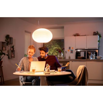 Philips - LED RGBW Candelabro suspenso com regulação Hue FLOURISH LED/39W/230V