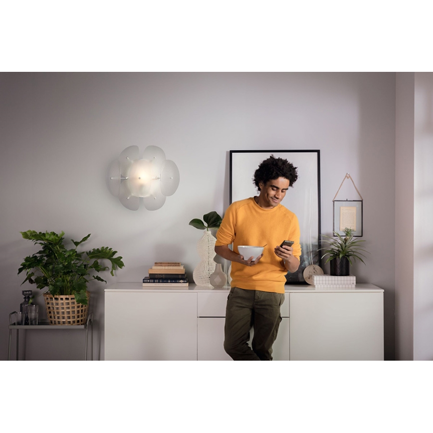 Philips - Candeeiro de parede 1xE27/60W/230V