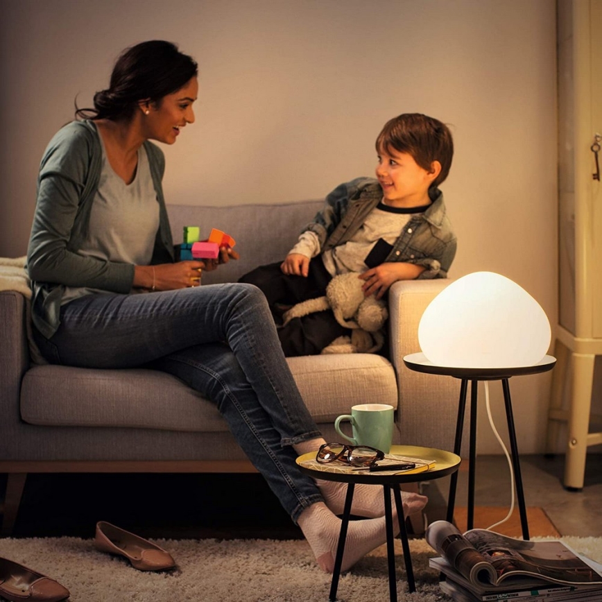Philips - Candeeiro LED com regulação Hue WELLNER 1xE27/8,5W/230V + CR