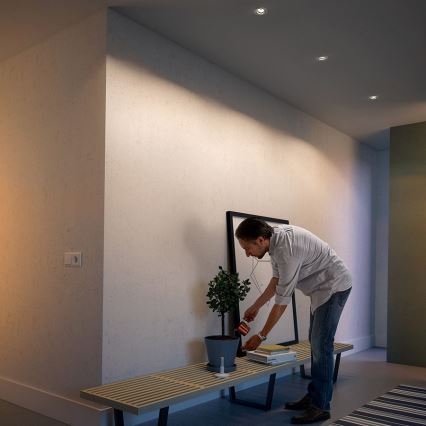 Philips - 3x Luz embutida 1xGU10/5,5W/230V
