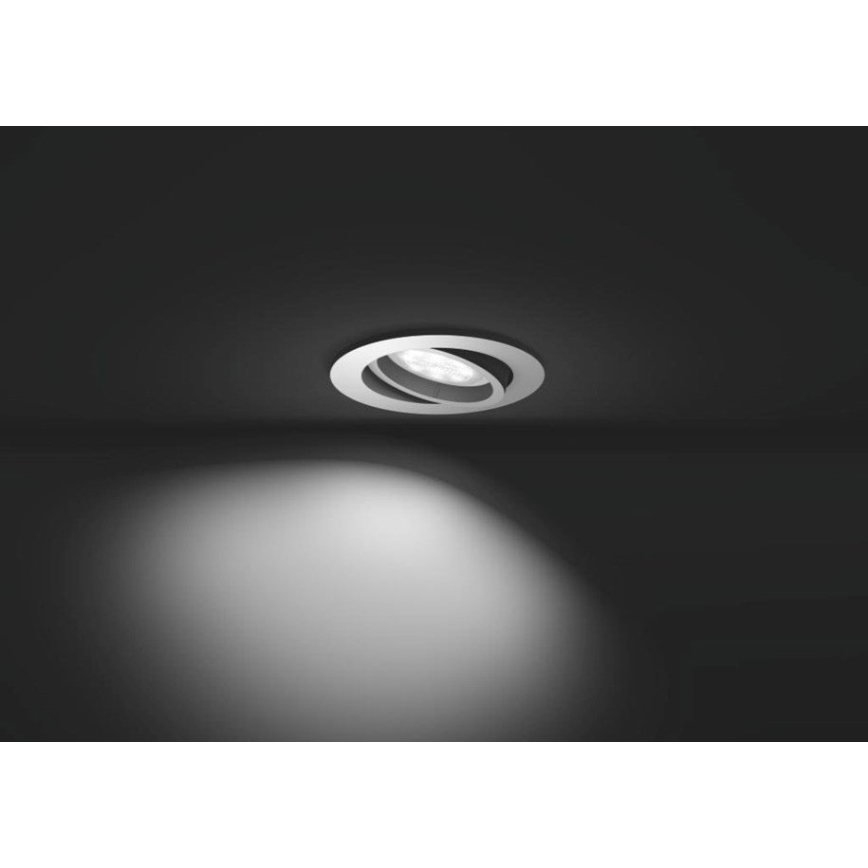 Philips 50411/31/P9 - Iluminação LED com regulação Hue MILLISKIN 1xGU10/5W/230V