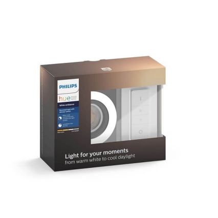 Philips - Iluminação LED com regulação Hue MILLISKIN 1xGU10/5,5W/230V