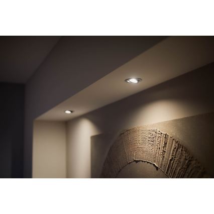 Philips - LED RGBW Foco de encastrar com regulação Hue CENTURA 1xGU10/5,7W/230V