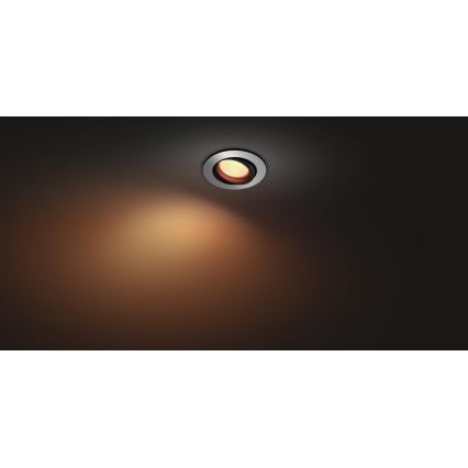 Philips - LED RGBW Foco de encastrar com regulação Hue CENTURA 1xGU10/5,7W/230V