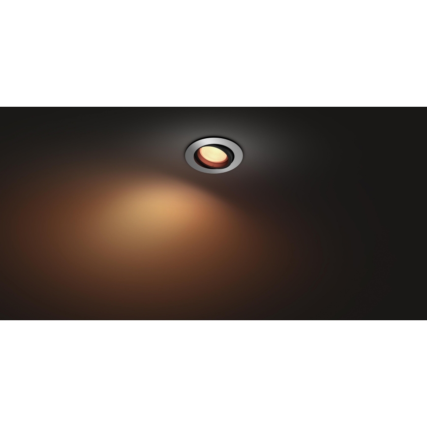 Philips - LED RGBW Foco de encastrar com regulação Hue CENTURA 1xGU10/5,7W/230V