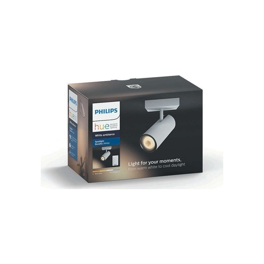 Philips - Foco LED com regulação Hue BURATTO 1xGU10/5,5W