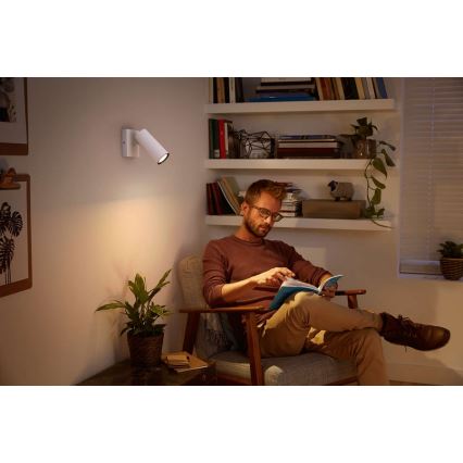 Philips - Foco LED com regulação Hue BURATTO 1xGU10/5,5W