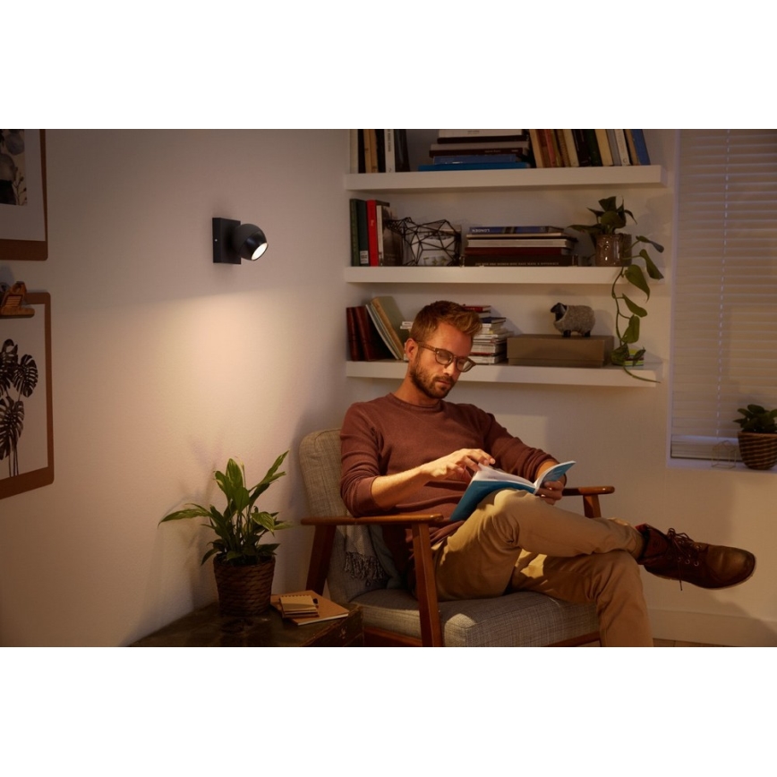 Philips - Foco LED com regulação Hue BUCKRAM 1xGU10/5W/230V