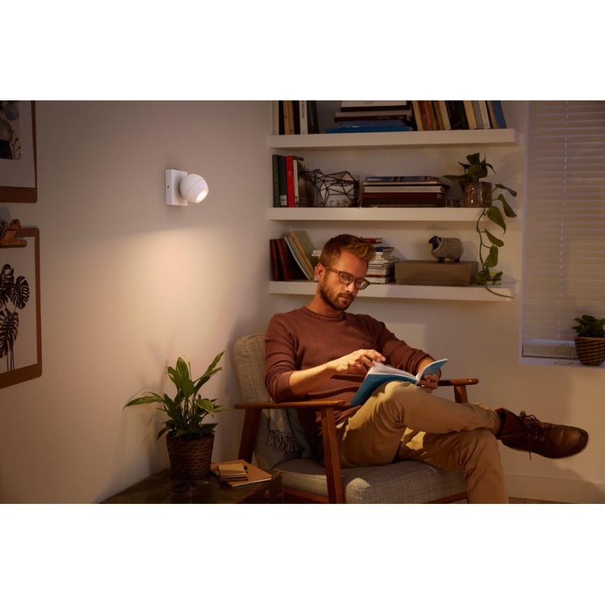 Philips - Foco LED com regulação Hue BUCKRAM 1xGU10/5W/230V