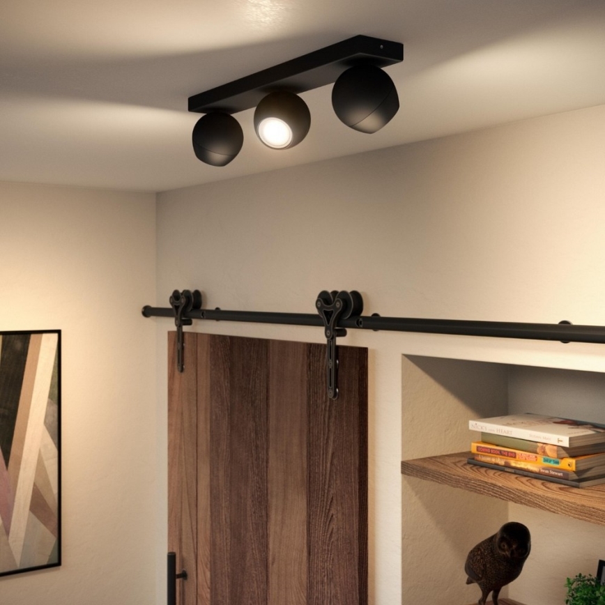 Philips - Foco LED com regulação Hue BUCKRAM 3xGU10/5W/230V