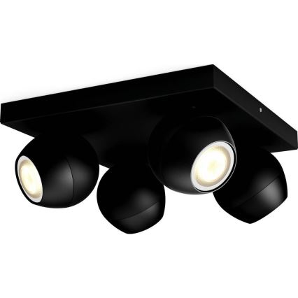 Philips - Foco LED com regulação Hue BUCKRAM 4xGU10/5W/230V