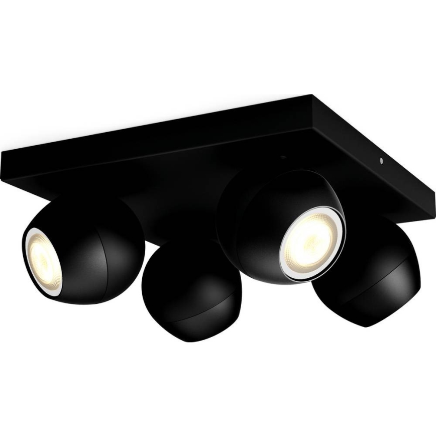 Philips - Foco LED com regulação Hue BUCKRAM 4xGU10/5W/230V
