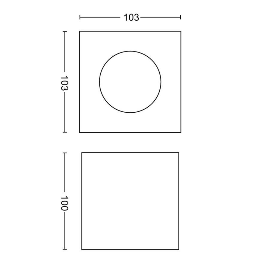 Philips - Foco LED com regulação 1xLED/4,5W/230V