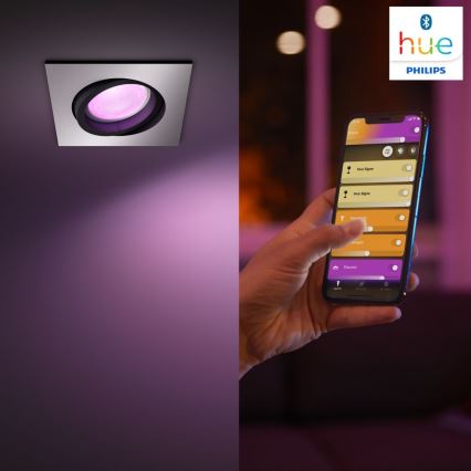 Philips - LED RGB Iluminação embutida Hue CENTURA 1xGU10/5.7W/230V