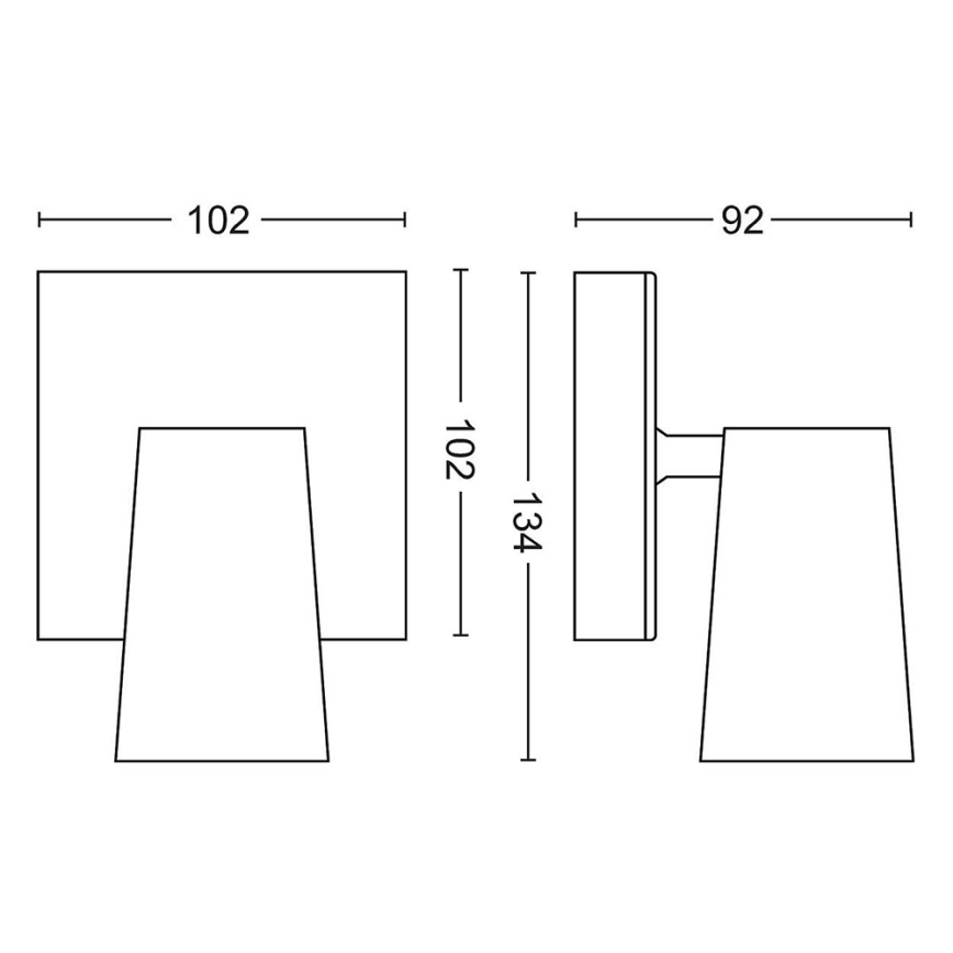 Philips - Foco 1xGU10/5,5W/230V