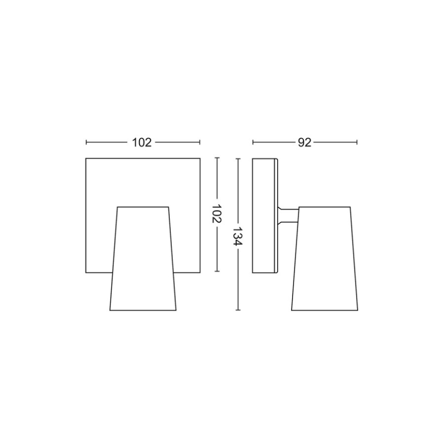 Philips - Foco 1xGU10/5,5W/230V