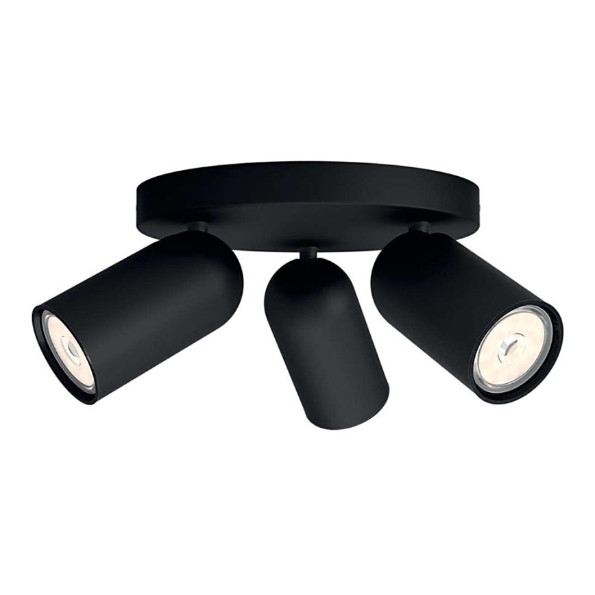Philips 50583/30/PN - Foco MYLIVING PONGEE 3xGU10/5,5W/230V